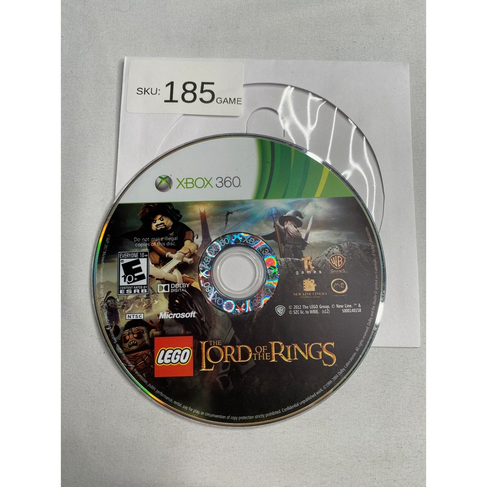 LEGO The Lord of the Rings Xbox 360